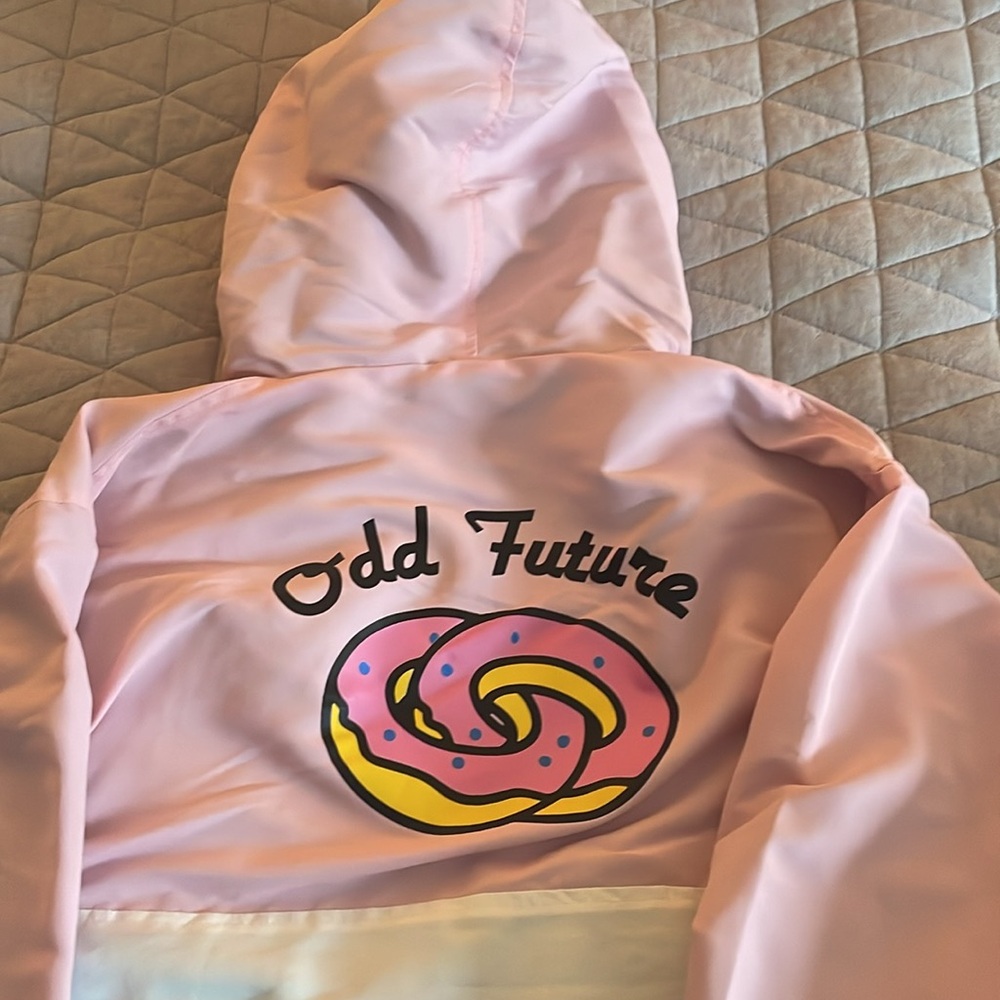 Odd Future Quarter Zip Windbreaker Pullover Jacket - image 5